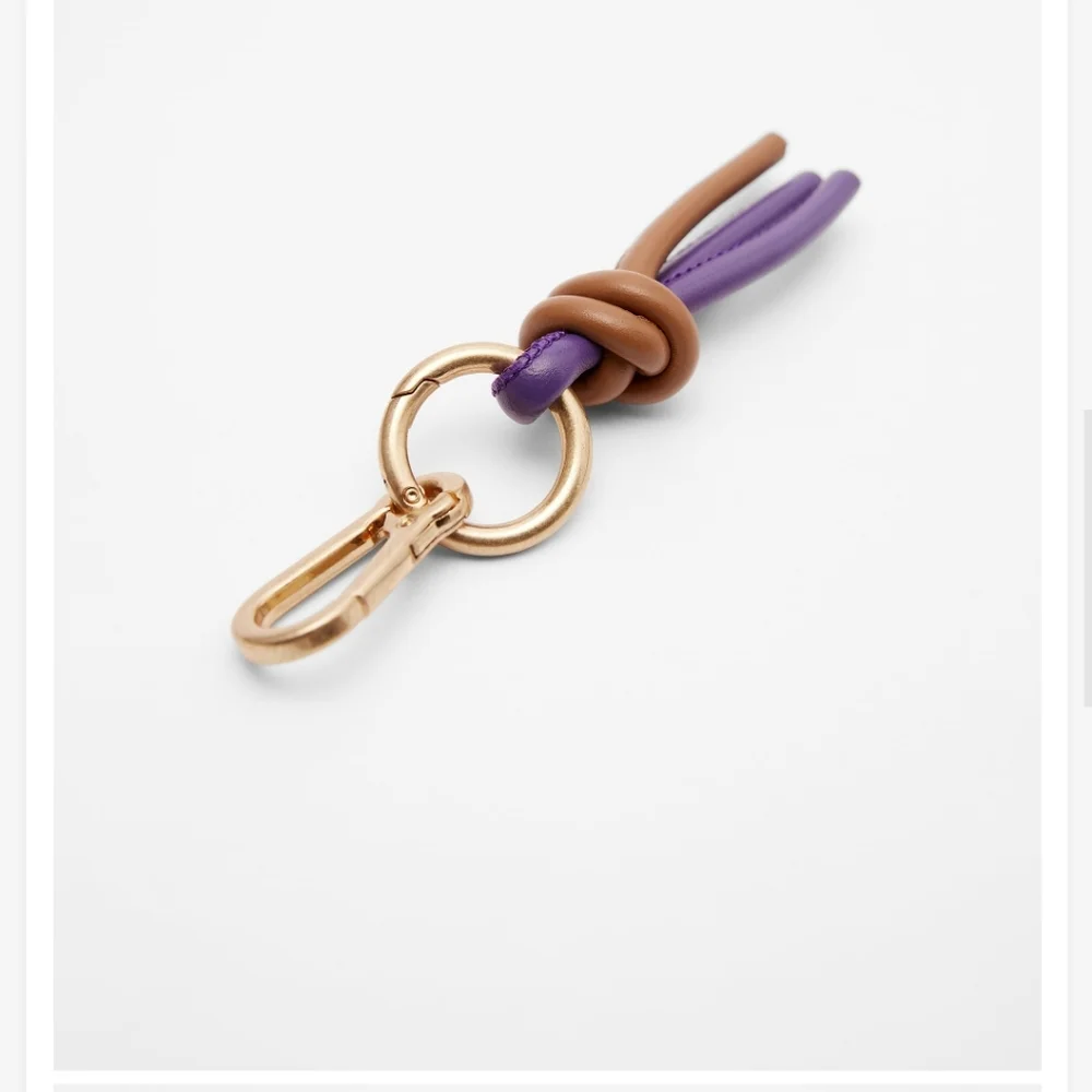 ZARA LEATHER GLOVES AND KEY FOB SET SPECIAL EDITION